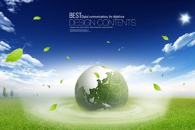 自然环保psd源文件素材